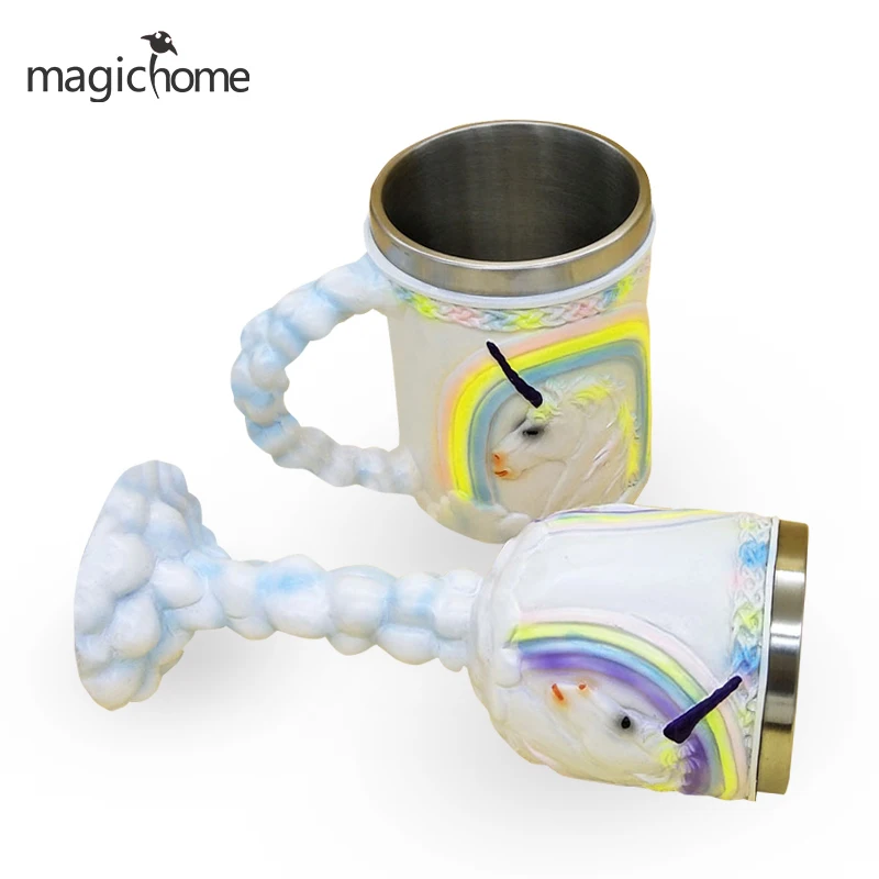 Новая популярная кружка в виде единорога 3D керамическая чашка с единорогом