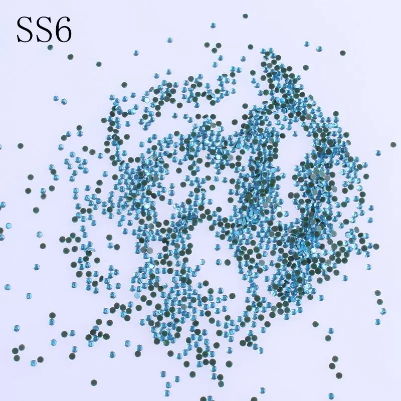 Prajna SS6 4320 шт. 1 7 мм стразы аппликация украшения для свадебной обуви платья Горячая