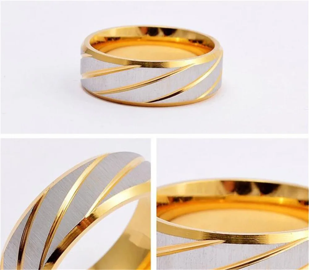 Titanium Rings for Men Stainless Steel Blue / Black Gold 3 Colors Christmas Gift Free Shipping | Украшения и аксессуары