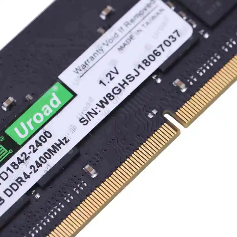 Горячая-Uroad DDR4 2400 МГц ОЗУ Sodimm память ноутбука поддержка Memoria 1,2 в DDR4 ноутбук