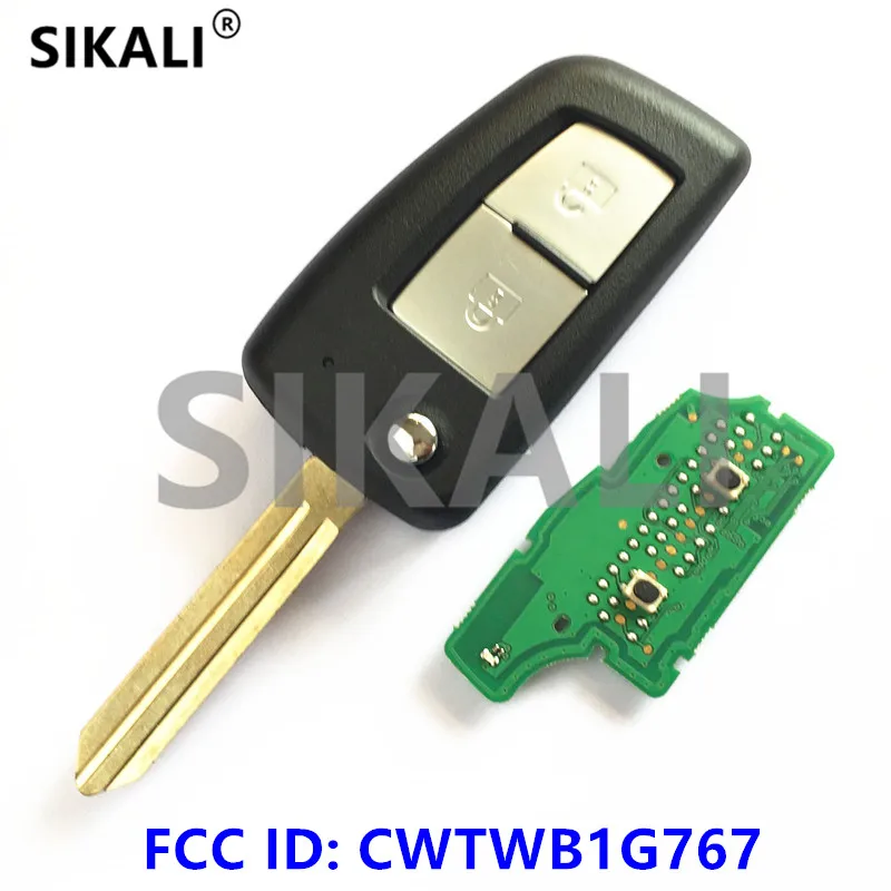 SIKALI Автомобильный Дистанционный ключ для NISSAN CWTWB1G767 TWB1G767 Juke F15 Pulsar C13 Qashqai J11 X Trail T32