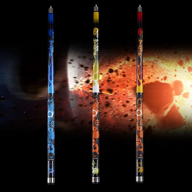 POINOS ZU Break Cue Punch Jump Cues с пулом Case Set желтый красный синий цвета Китай 2018|Кии для