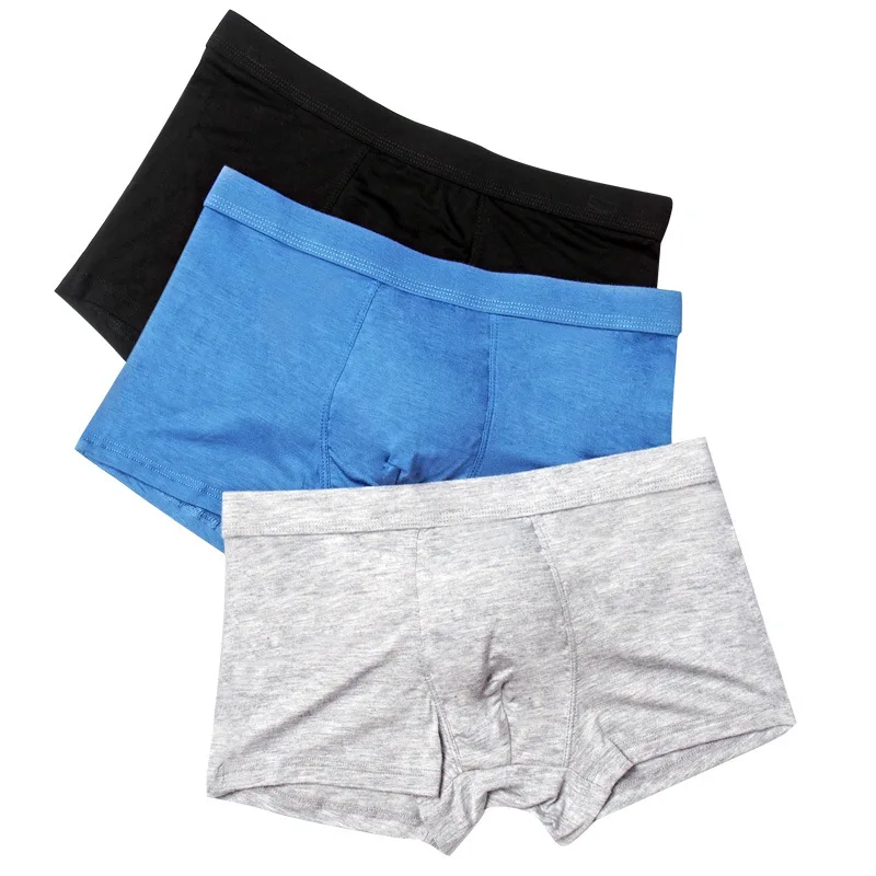 5 pcs/lot Men underwear Boxer shorts Bamboo fiber Seamless u convex design very soft sexy kilot male men's underpants boxer