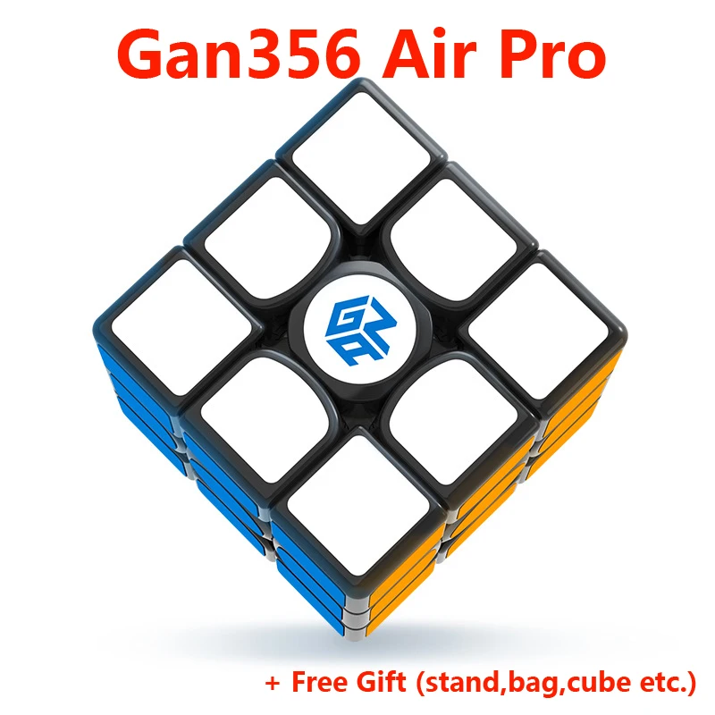 Gan356 Air Pro Stickerless Speed cubing для коллекторов подарок на Рождество и день рождения