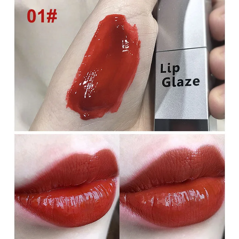

Glossy Lip Glaze Long Lasting Moisturizing Jelly Liquid Lipstick Waterproof Cosmetics HJL2019