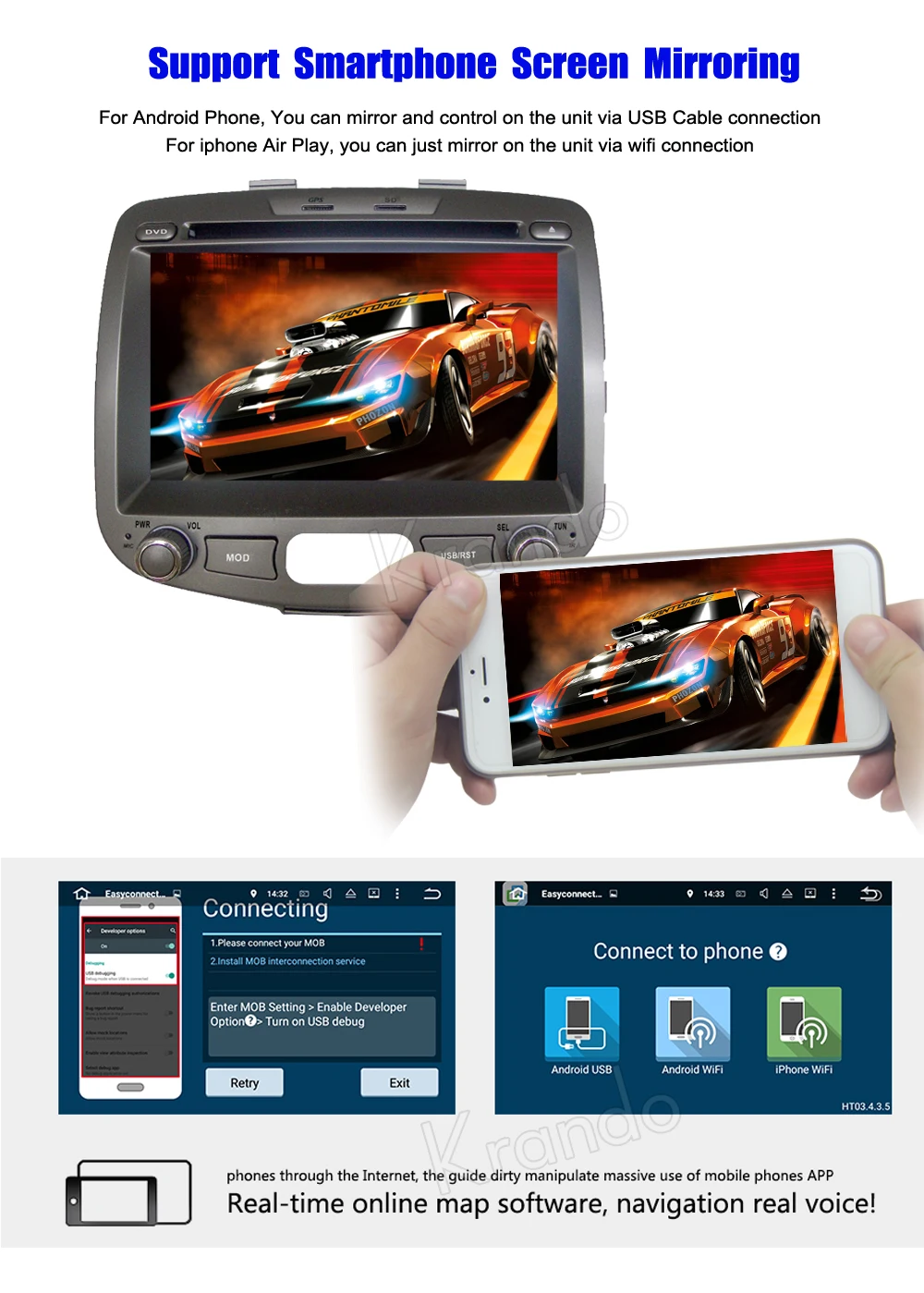 Krando " Android 9,0 Автомобильная dvd-навигационная система мультимедийная система для hyundai i10 2007-2012 аудио радио плеер wifi 3g DAB