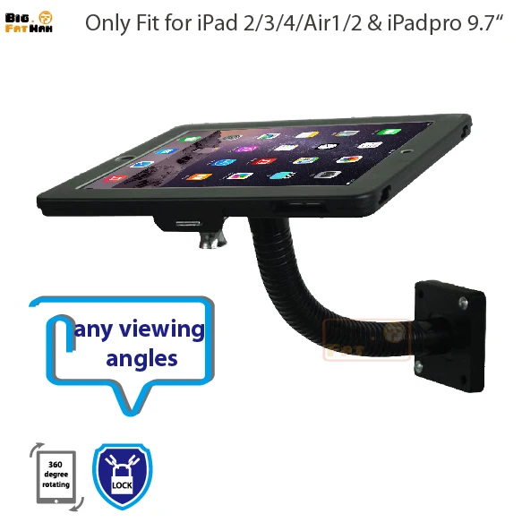 Подставка для iPad Air Pro 10 2 &quotཆ.5&quot 9 7 &quot&quot любые углы обзора безопасности