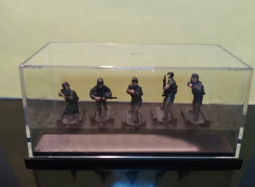 1/72 P808 Современная Группа солдат 5 готовые цветные изделия модель резервуара