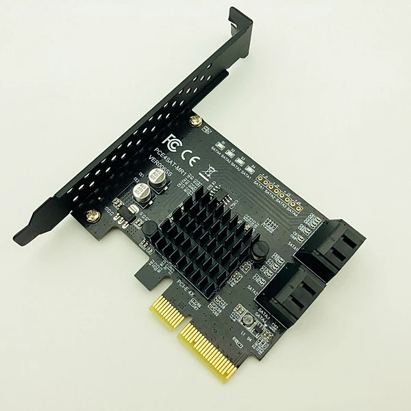 Sata Pci Express 4 порта плата расширения контроллер Raid карта для 3 0 адаптер конвертер