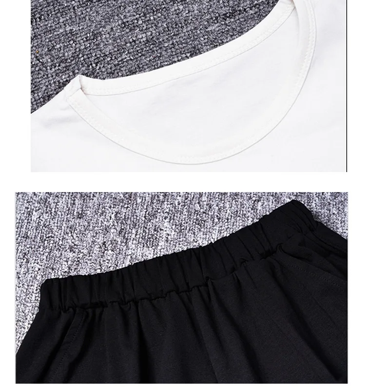 Детская одежда для мальчиков Новинка Лето 2019 спортивный костюм с буквенным