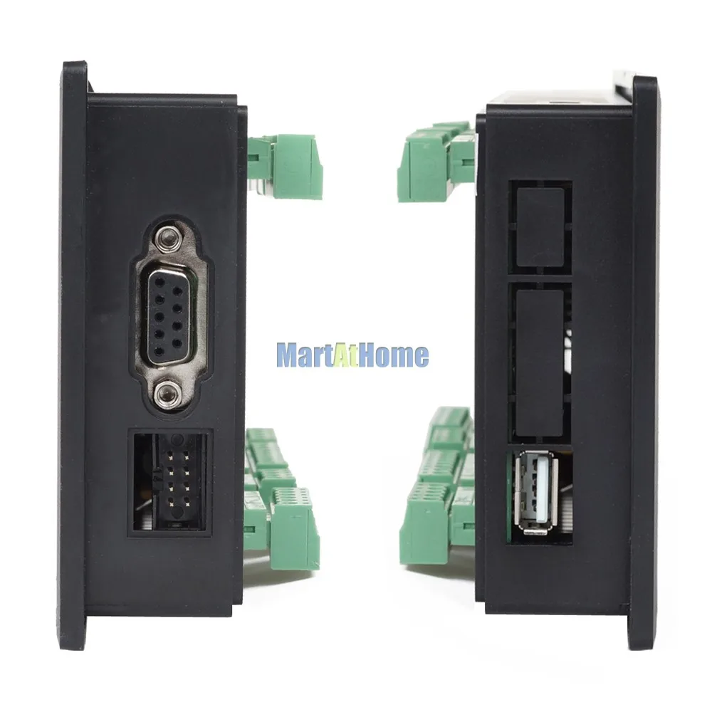 USB 2 осевой контроллер движения с чпу шаговый двигателя 150 кГц ЖК дисплеем для