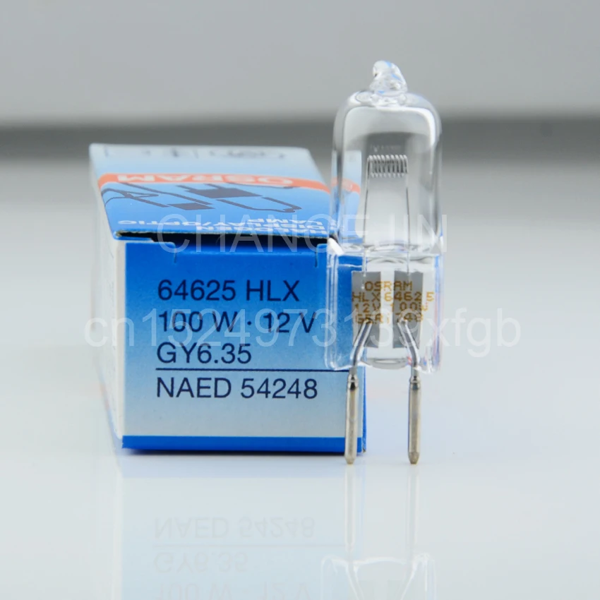 Галогенная лампа OSRAM 64625HLX 100 Вт 12 В GY6.35 подходит для увеличительного стекла проектор микроскопа детектор Оптической Апертуры и т. Д