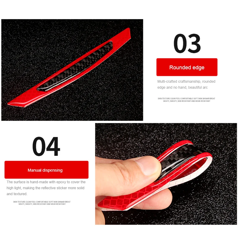 100% натуральная углеродное волокно Светоотражающий Комплект кузова автомобиля M