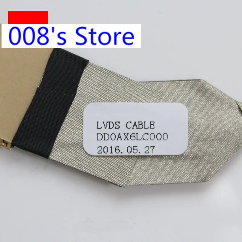 Новый ЖК кабель для ноутбука HP Compaq G56 CQ56 G62 CQ62 15 6 дюйма DD0AX6LC000 гибкий видеоэкран