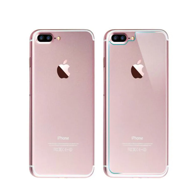 Прозрачное стекло для задней панели iphone x защита экрана 6 / 7 plus se 5 зеркальная