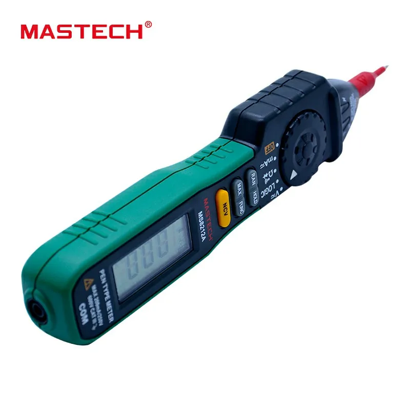 Ручка Мультиметр Mastech MS8212A бесконтактный Тестер Напряжения переменного и