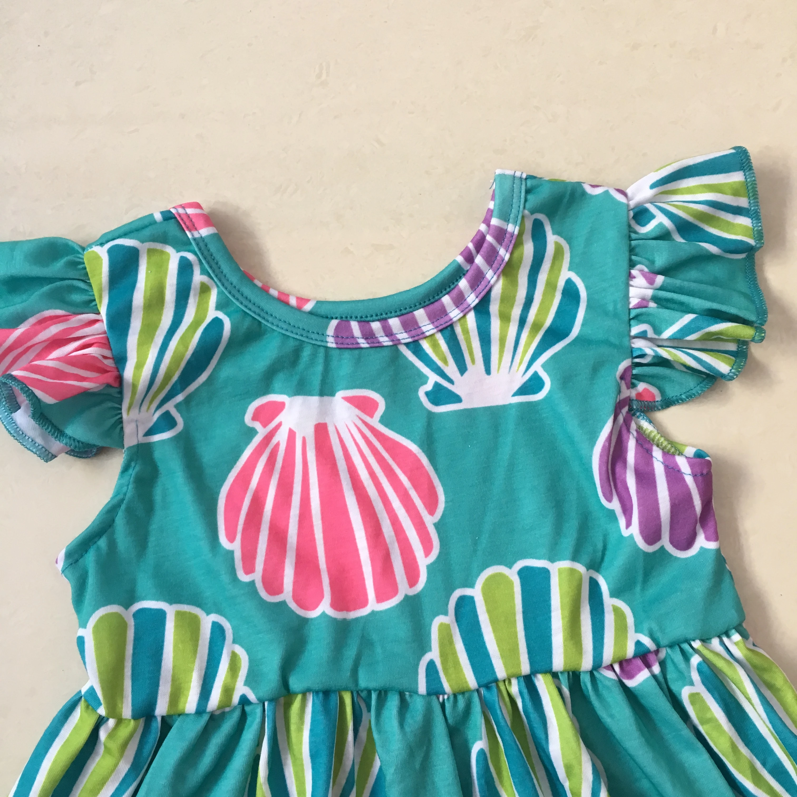 Платья для девочек Puresun платья с мультяшным рисунком лето 2019 | Детская одежда и