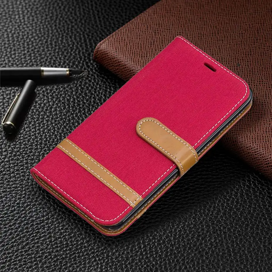 K40 деним смешанные цвета из искусственной кожи чехол для LG K40 K 40 Флип Бумажник чехол для LG K40 Капа чехол для телефона