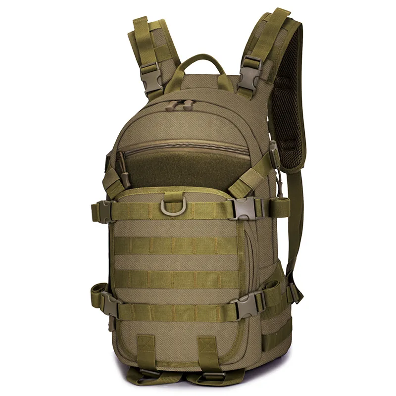 Khaki 25л тактическая сумка Военный Рюкзак Molle мужские дорожные сумки Открытый Фанни Охота Кемпинг Рюкзак армейский походный мешок тактик XA107WA - Цвет: Khaki