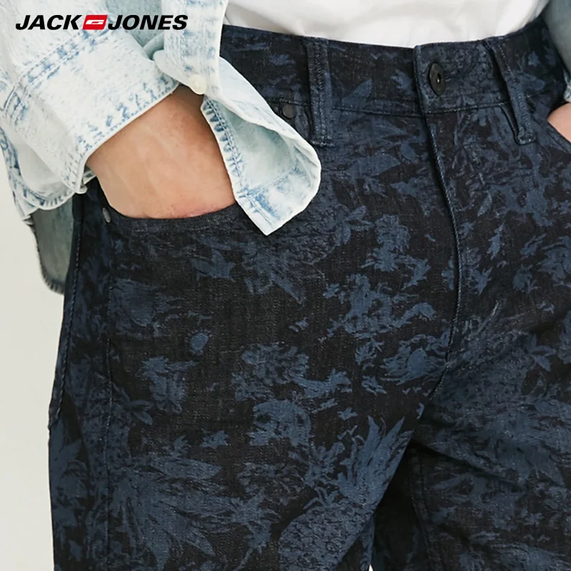 Jack Jones/джинсовые шорты с принтом | 218243504|Мужские джинсы|
