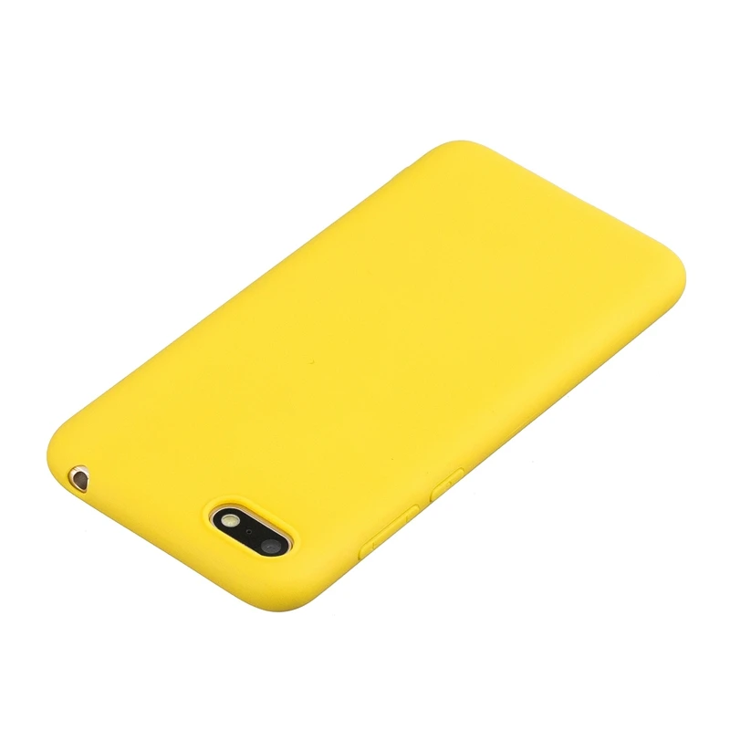 Карамельный цвет чехол для телефона для Coque Hawei Y5 Мягкий Силиконовый ТПУ чехол s для Etui huawei Y5 Y 5 5Y задняя крышка