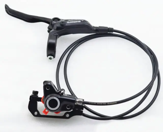 left rear Brake MTB велосипедный тормоз Гидравлический BR BL M355 с ротором дисковый тормоз для горного велосипеда левый и правый рычаг набор Аксессуары для велосипеда - Цвет: left rear Brake