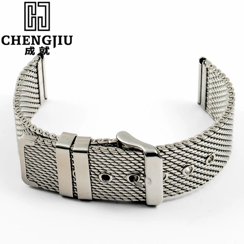 Ремешок для часов из нержавеющей стали с ремешком от danel Wellington IWC Milanese Mesh Браслеты