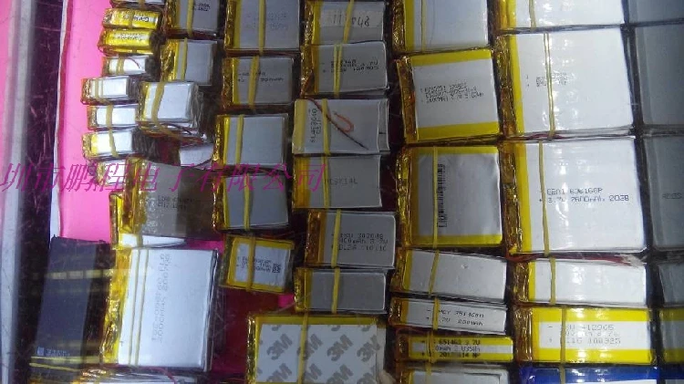 Wholesale 3.7V lithium polymer battery 40104103 4650mah PSP original A tablet PC products | Электроника