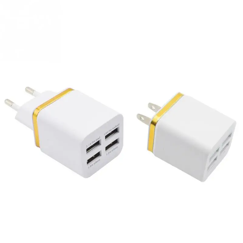 Универсальный 4 Порты USB Quick Зарядное устройство для путешествий настенное