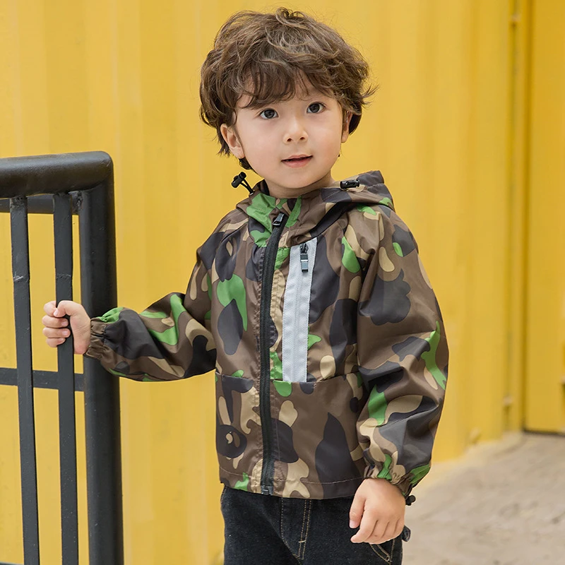 Зимняя куртка бомбер для мальчиков модная армейская верхняя одежда девочек