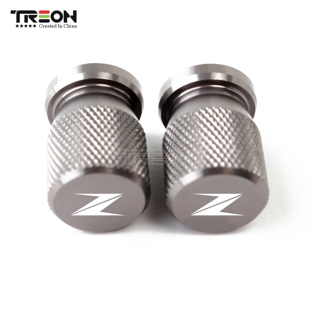 

CNC Aluminum Motorcycle Accessorie Wheel Tire Valve Stem Caps Covers For For KAWASAKI ZX6R ZX10R ZX14R with LOGO