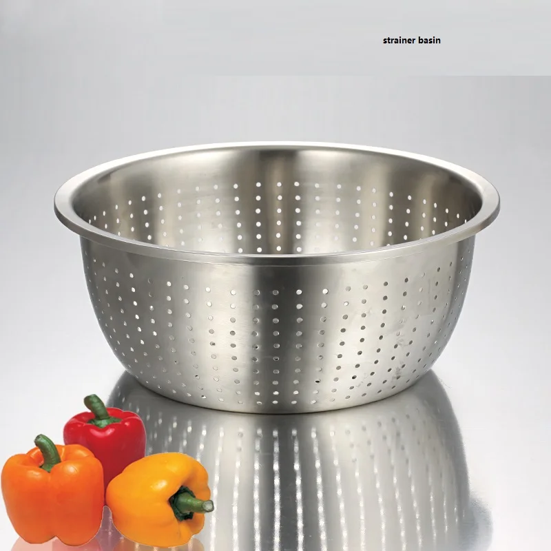 Набор посуды из 2 предметов толстые кастрюли нержавеющей стали ситечко для слива