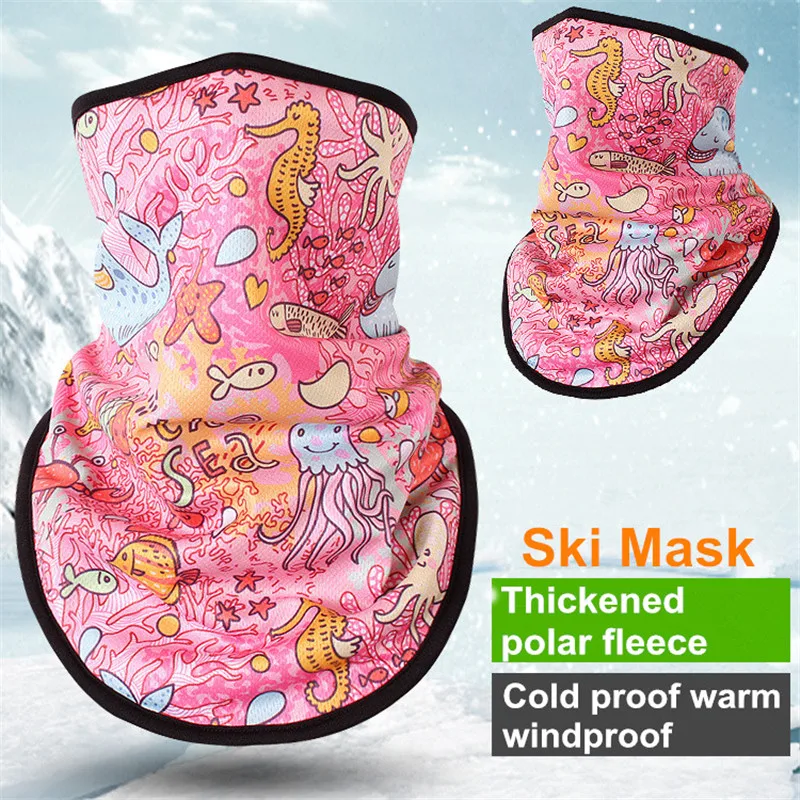 Новый Зимний шарф женский Рождественский теплый флисовый мужской модный Лыжный