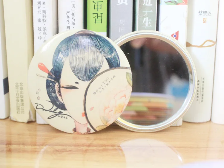 30 шт./лот Queens серии косметическое зеркало/прелестные женские макияж карманный