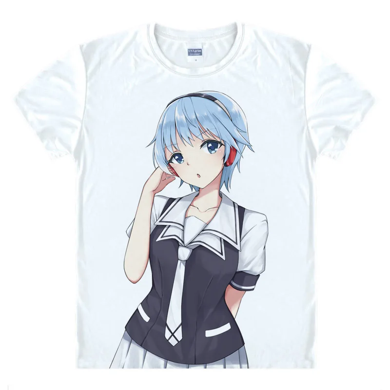 Обувь для косплея Аниме Akitsuki Fuuka Hinashi Koyuki Милая футболка летние шорты рукава Топы