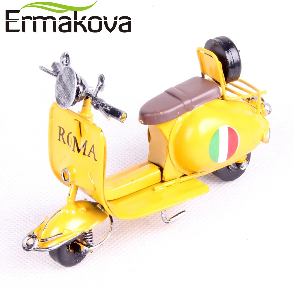 ERMAKOVA 11 см (4 3 &quot) мини металлическая винтажная модель мотоцикла Классическая
