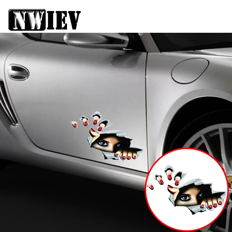 NWIEV 1x Универсальный Автомобильный Стайлинг 3D крутые наклейки для Suzuki Grand Vitara Swift SX4