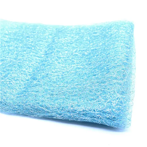 blue silvery 1 ярд кружева золотой провод Тюль Ткань DIY ремесло ребенок душ Свадебные украшения заколки для волос сценическая одежда украшения для домашнего праздника поставки - Цвет: blue silvery