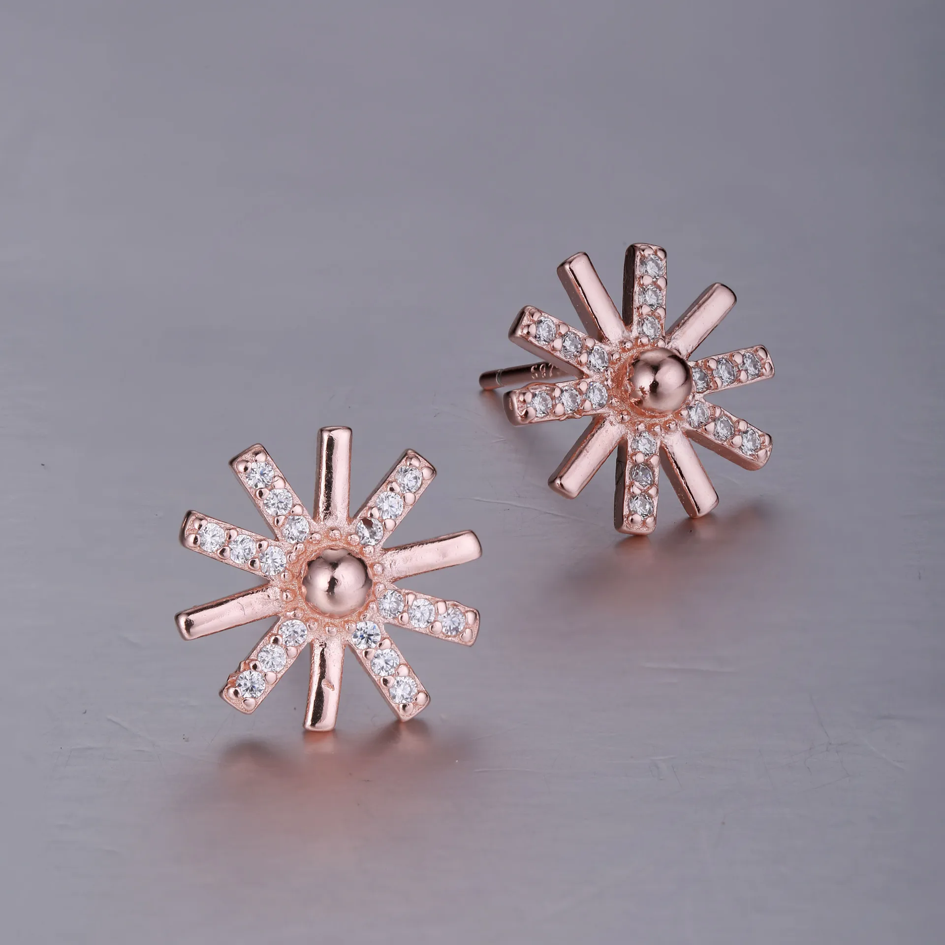 Серьги S the new S925 silver популярные корейские драматические серьги Qiao Mei в том же стиле