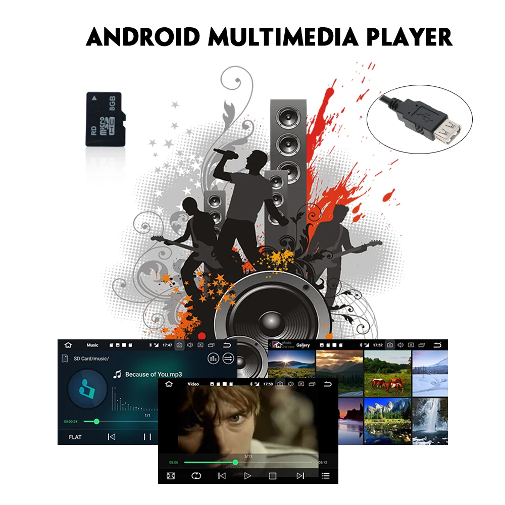 Автомобильный DVD-плеер на Android 8 0 с GPS спутниковой навигацией DAB + TMPS Wi-Fi радио RDS BT OBD