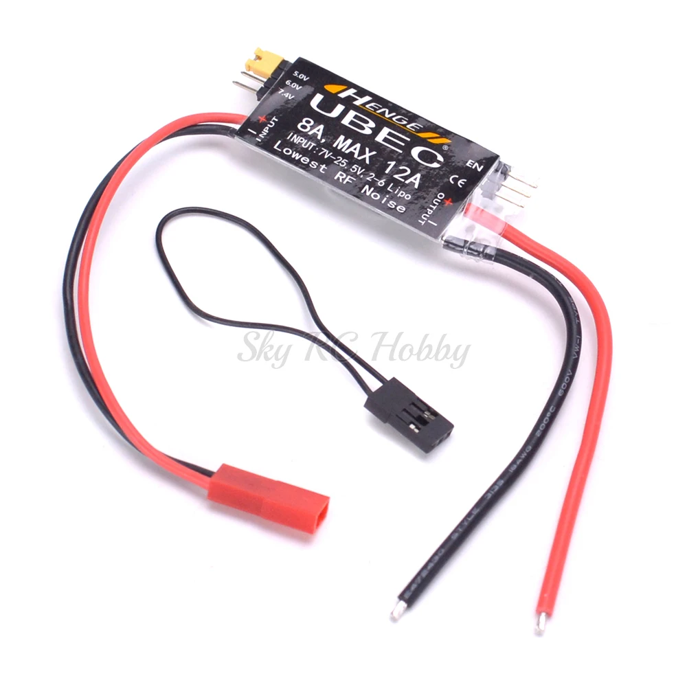 8A UBEC выход 5 В/6 в 6A / Макс 12A вход 7 25 2 6S Lipo 6 16 ячеек Ni MH переключатель режима BEC для FPV