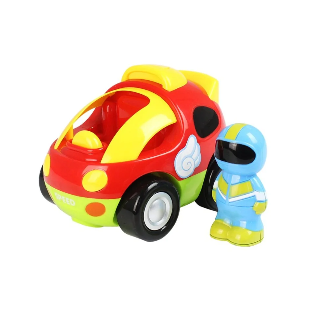 508A 508B 2 канала RC мультяшная Гоночная машина с музыкой и огнями электрическая