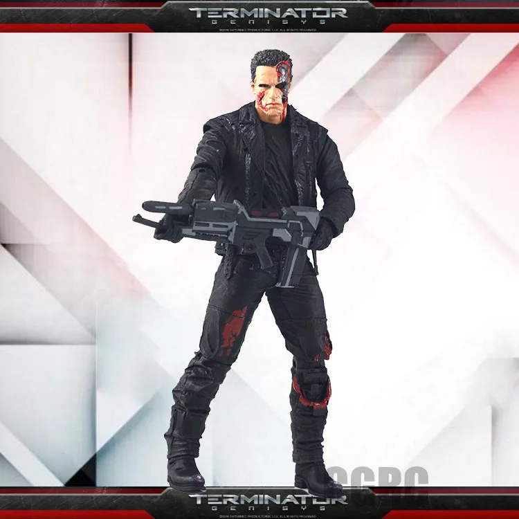 7-дюймовый кукольный Терминатор Арнольд Шварценеггер эмуляционный дробовик