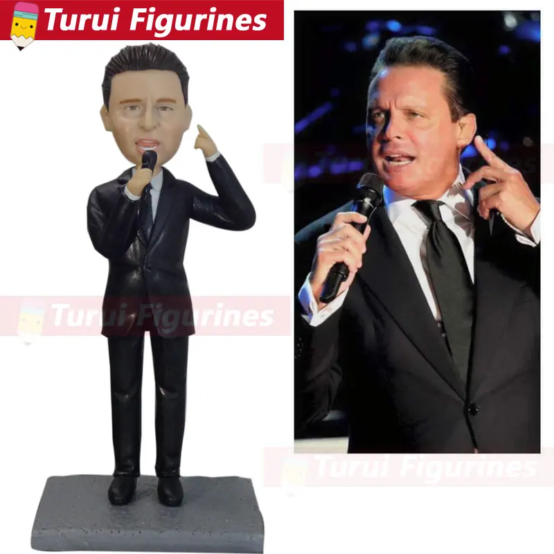 Turn your selfies into bobblehead famous customized singer bobble head dolls personalized polymer clay from pho | Дом и сад