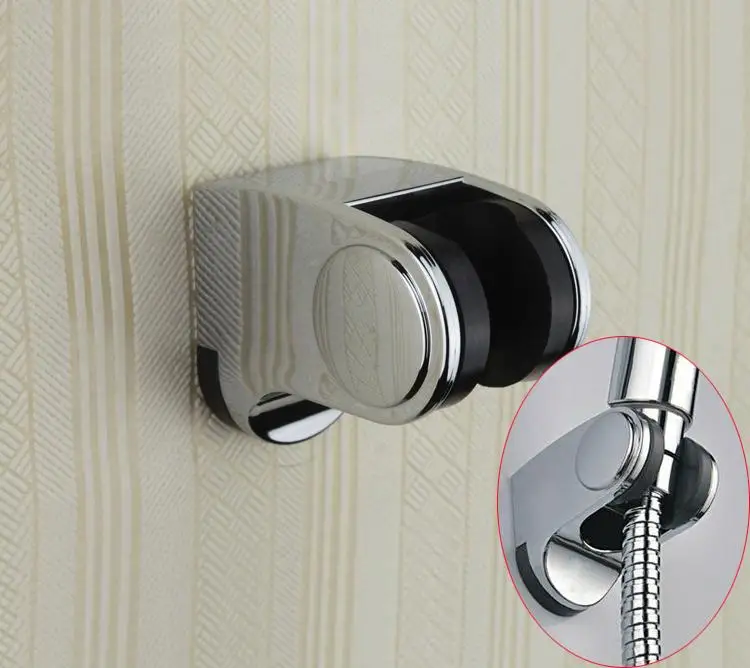 

Chrome Plated ABS Wall Hand Shower Holder bracket Bathroom Accessories handheld shower holder bracket Free Shipping