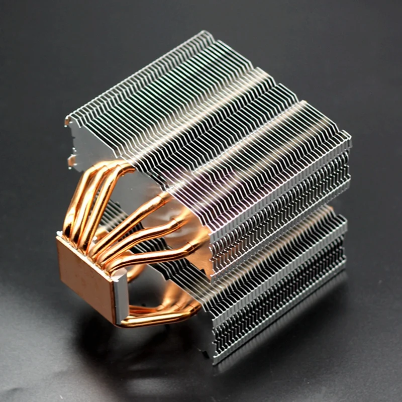 6 тепловых труб кулер для процессора без вентилятора радиатор охлаждения Intel