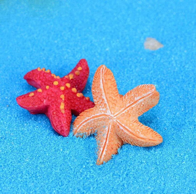 Миниатюрные фигурки Starfish украшения из 2 предметов сказочные садовые аксессуары