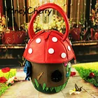 Новая Оригинальная женская сумка в японском стиле, милая маленькая сумка ярких цветов, персонализированная сумка в виде грибов