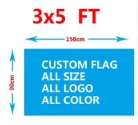 custom son any sport logo or brand logo music flag any color top design custom 3x5ft flag banner