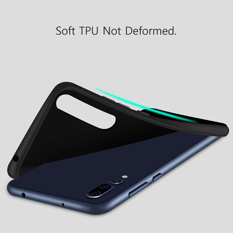 Ультратонкий чехол Toraise для Huawei P20 Lite тонкий матовый мягкий силиконовый из ТПУ Pro